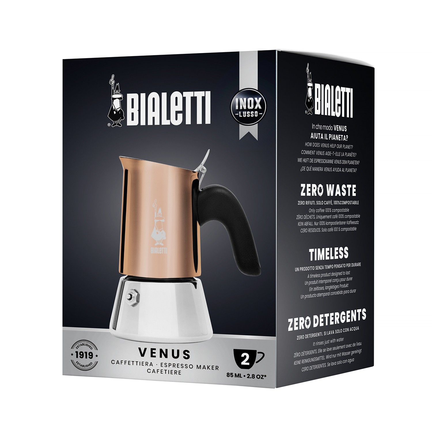 Bialetti New Venus 2tz - Copper