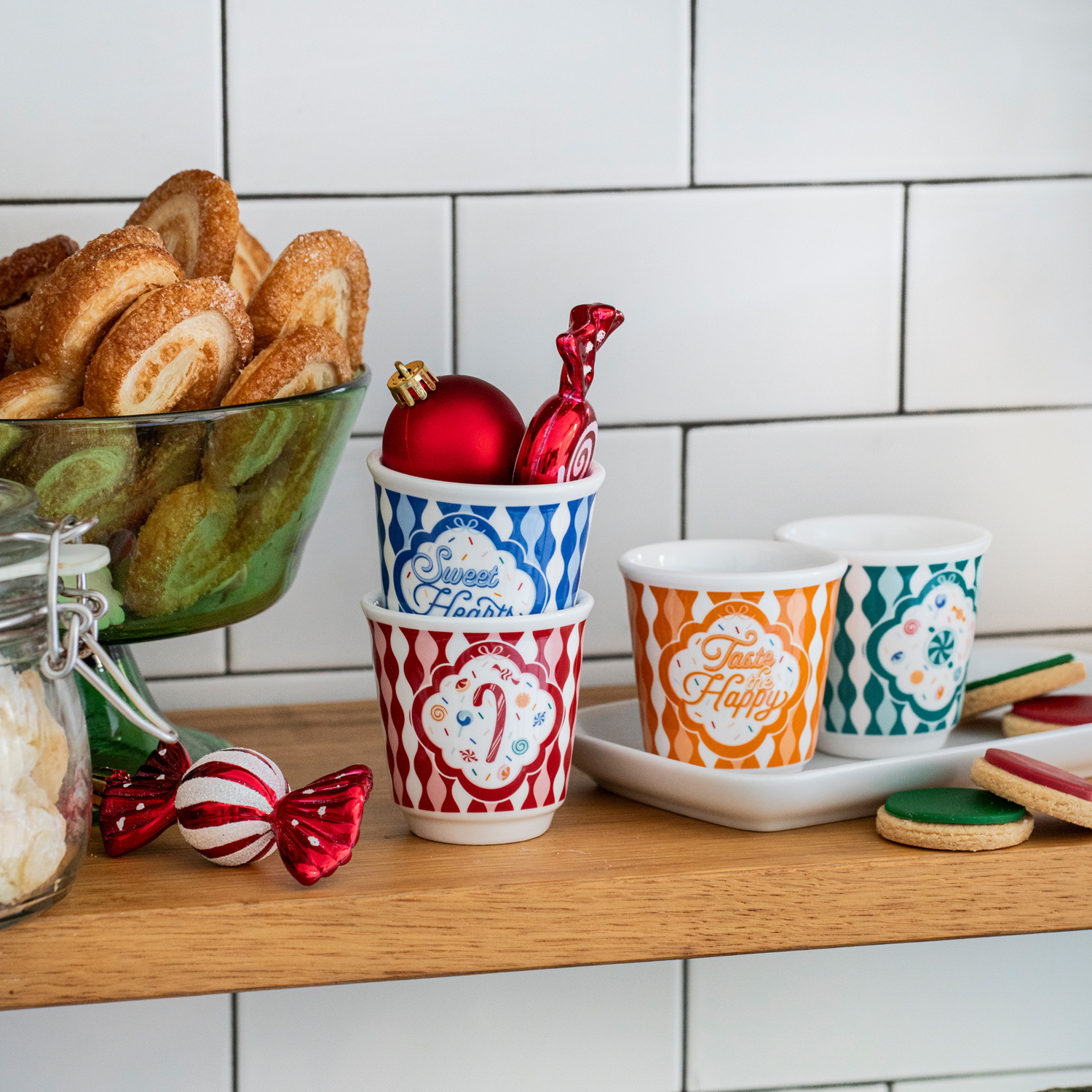 Bialetti - Zestaw 4 czarek Candyland 80 ml