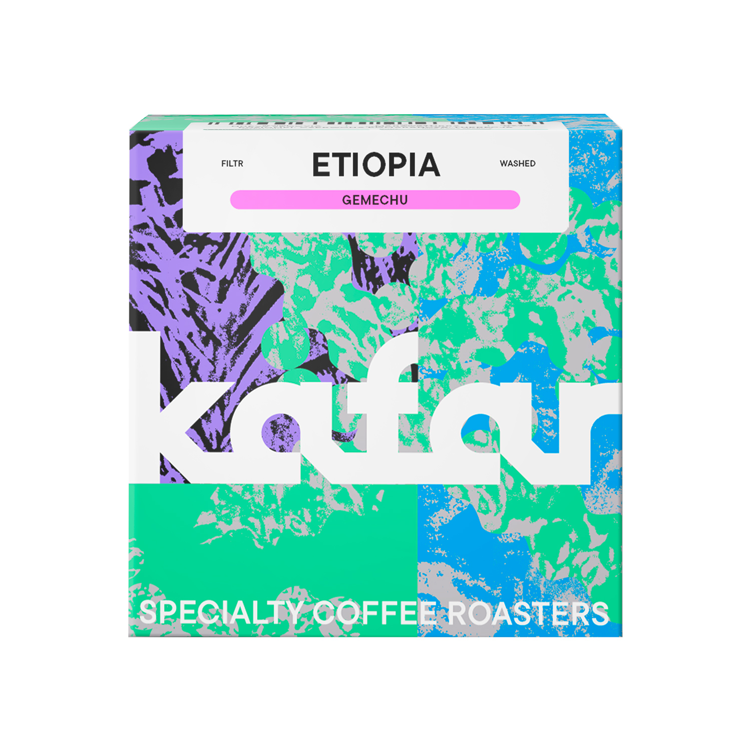 Kafar - kawa ziarnista Etiopia Gemechu Washed Filter 250 g