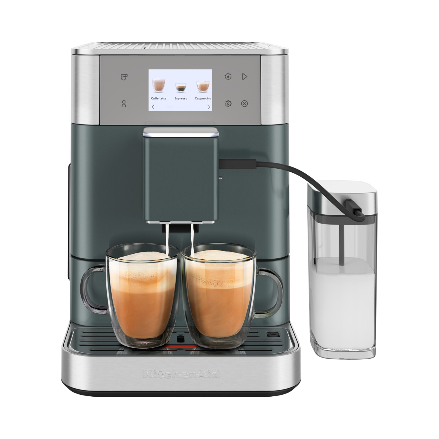 KitchenAid - Automatic Espresso Machine KF7 inox
