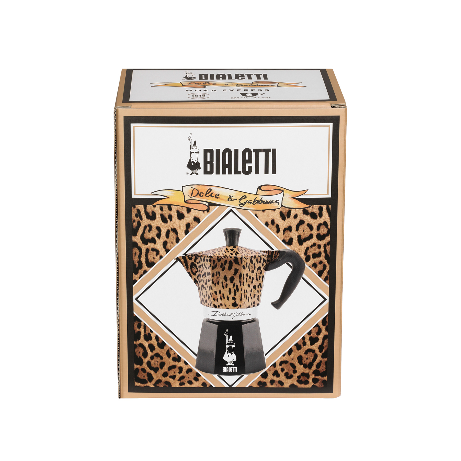 Bialetti Dolce & Gabbana - kawiarka Moka Express Leopardo 6tz 