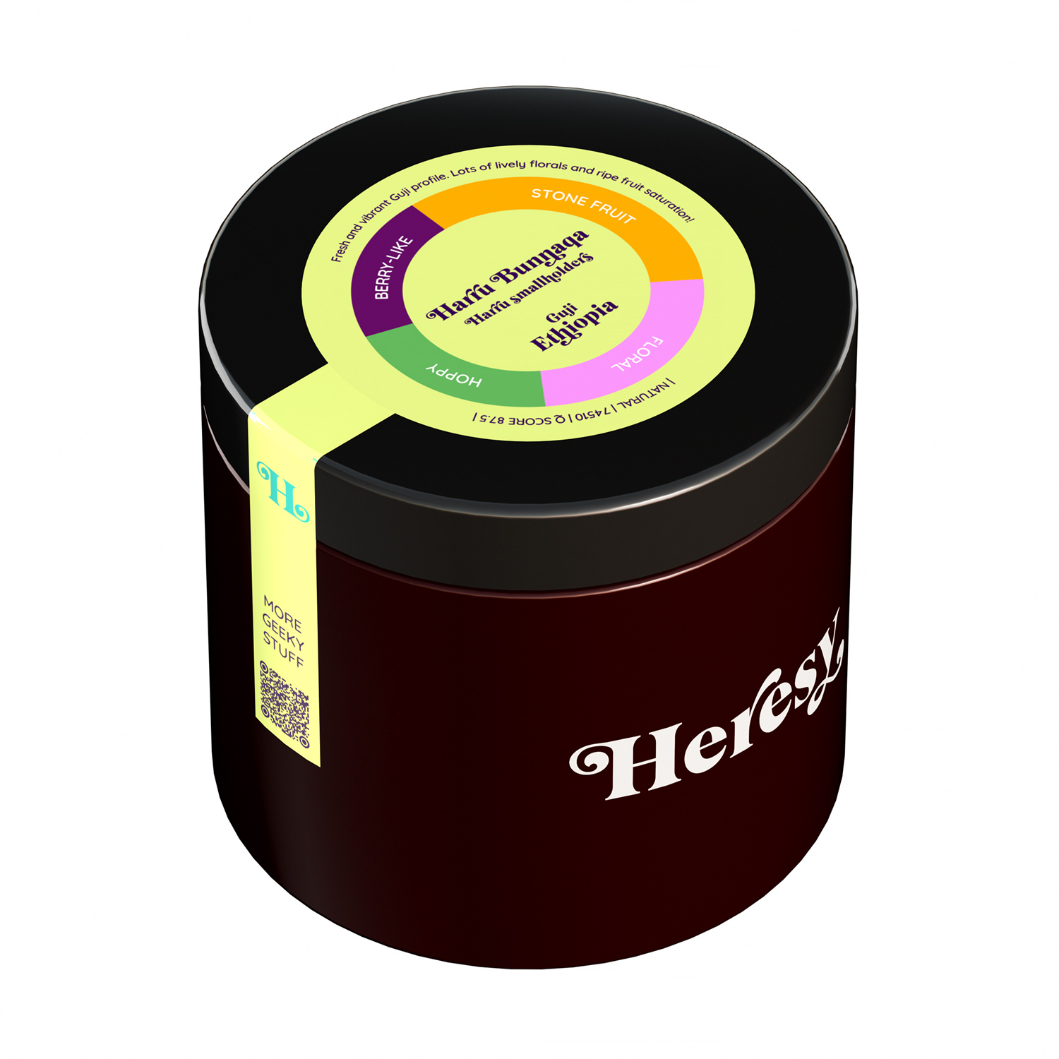 Heresy  - Etiopia Guji Harru Bunnaqa Natural Filter 252 g Heresy  - Etiopia Guji Harru Bunnaqa Natural Filter 252 g