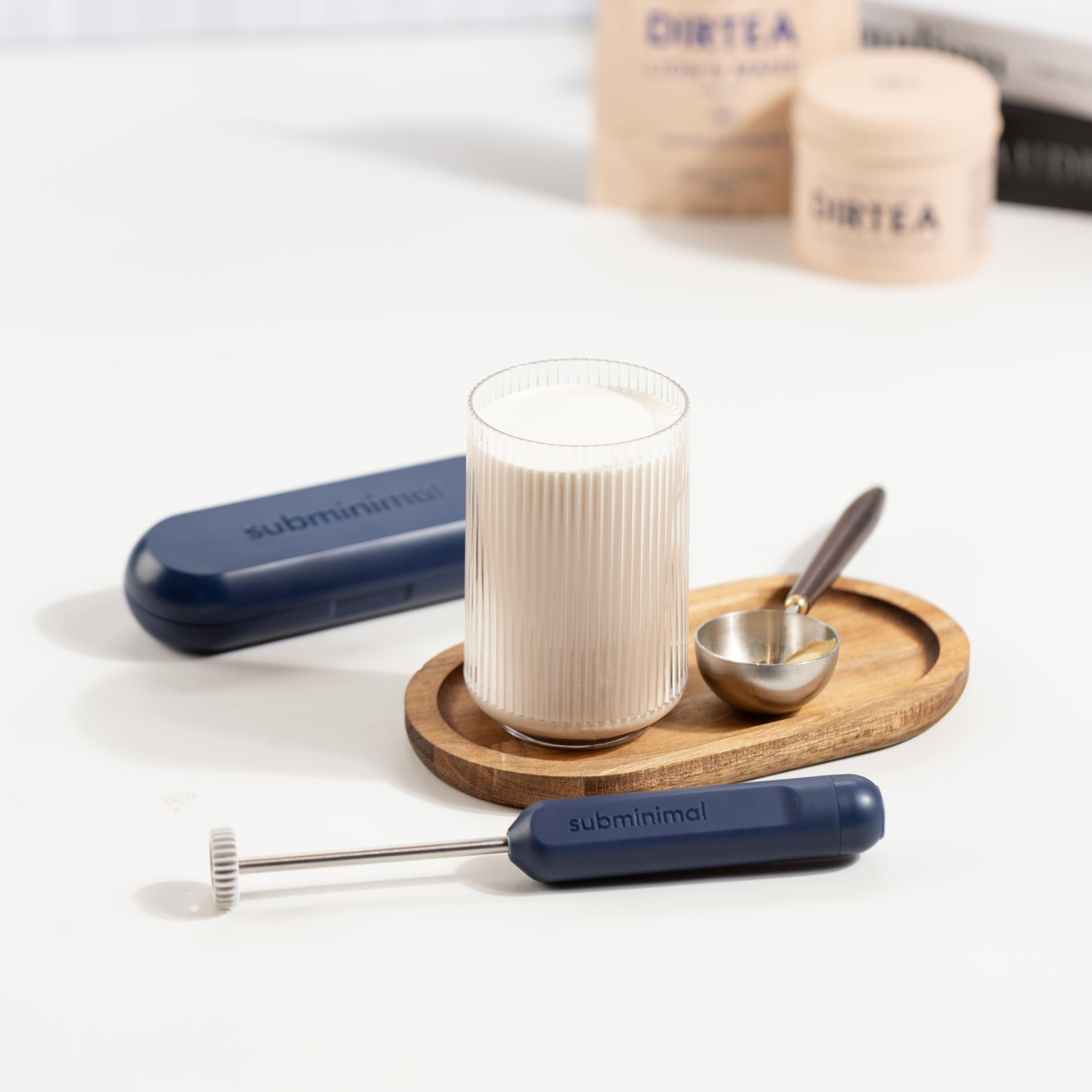 Subminimal - Manual Milk Frother NanoFoamer GO Midnight 