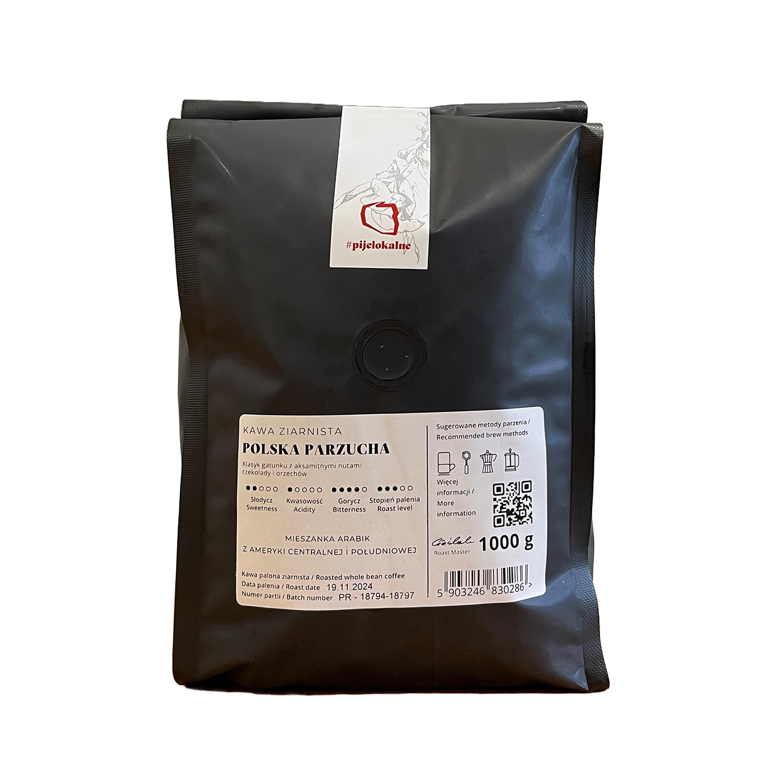 Hard Beans - Polska Parzucha - Coffee Beans 1kg