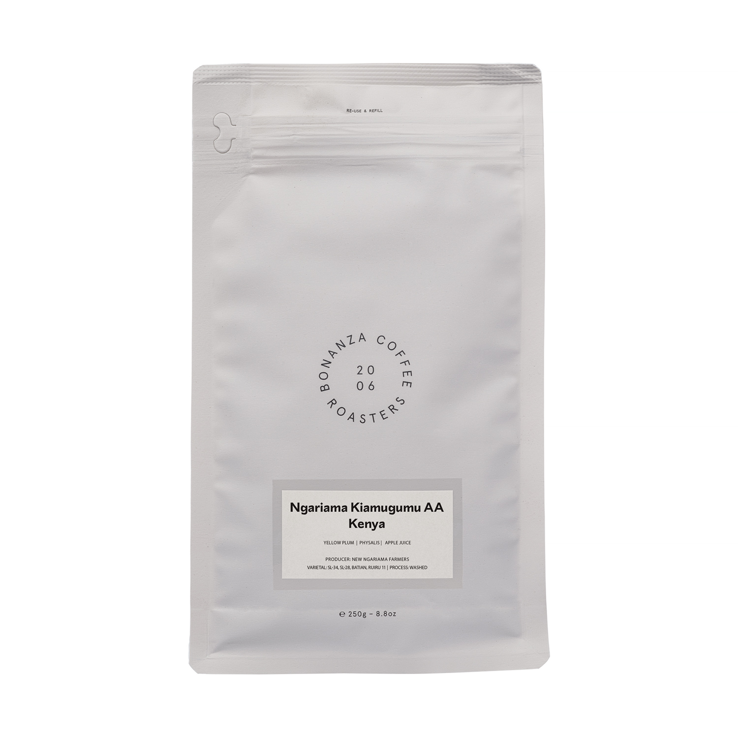 Bonanza - Kenya Ngariama Kiamugumu AA Washed Omniroast 250g