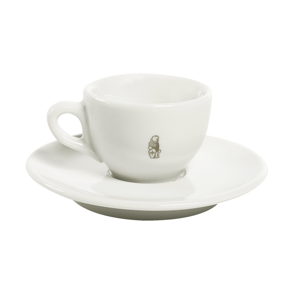 La Marzocco - filiżanka ze spodkiem do espresso Old School 65 ml