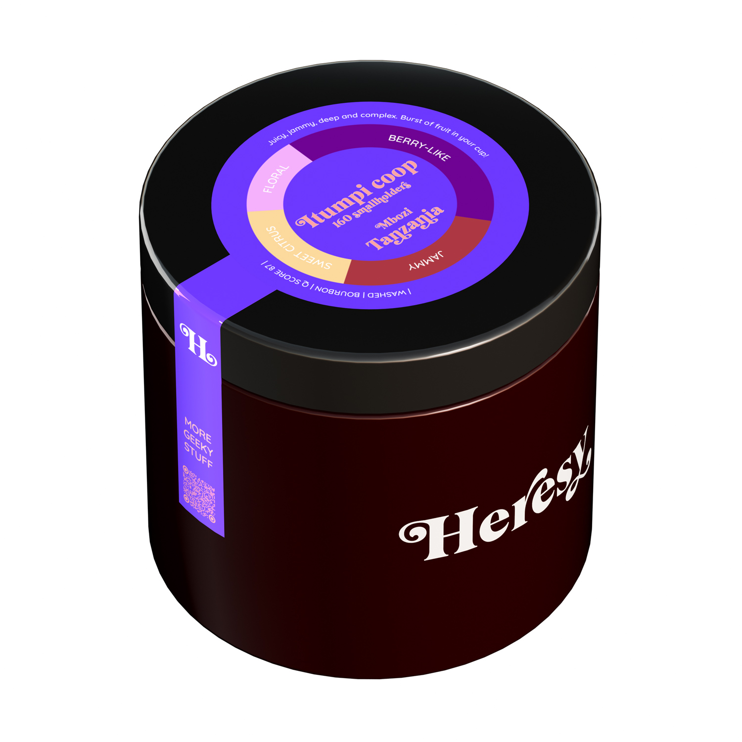 Heresy - kawa ziarnista Tanzania Itumpi Washed Filter 252 g
