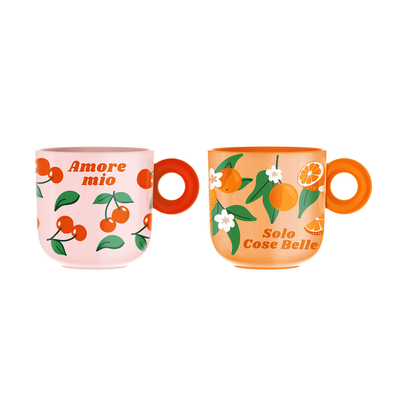 Bialetti - Fruit Vibes zestaw 2 kubków 350ml