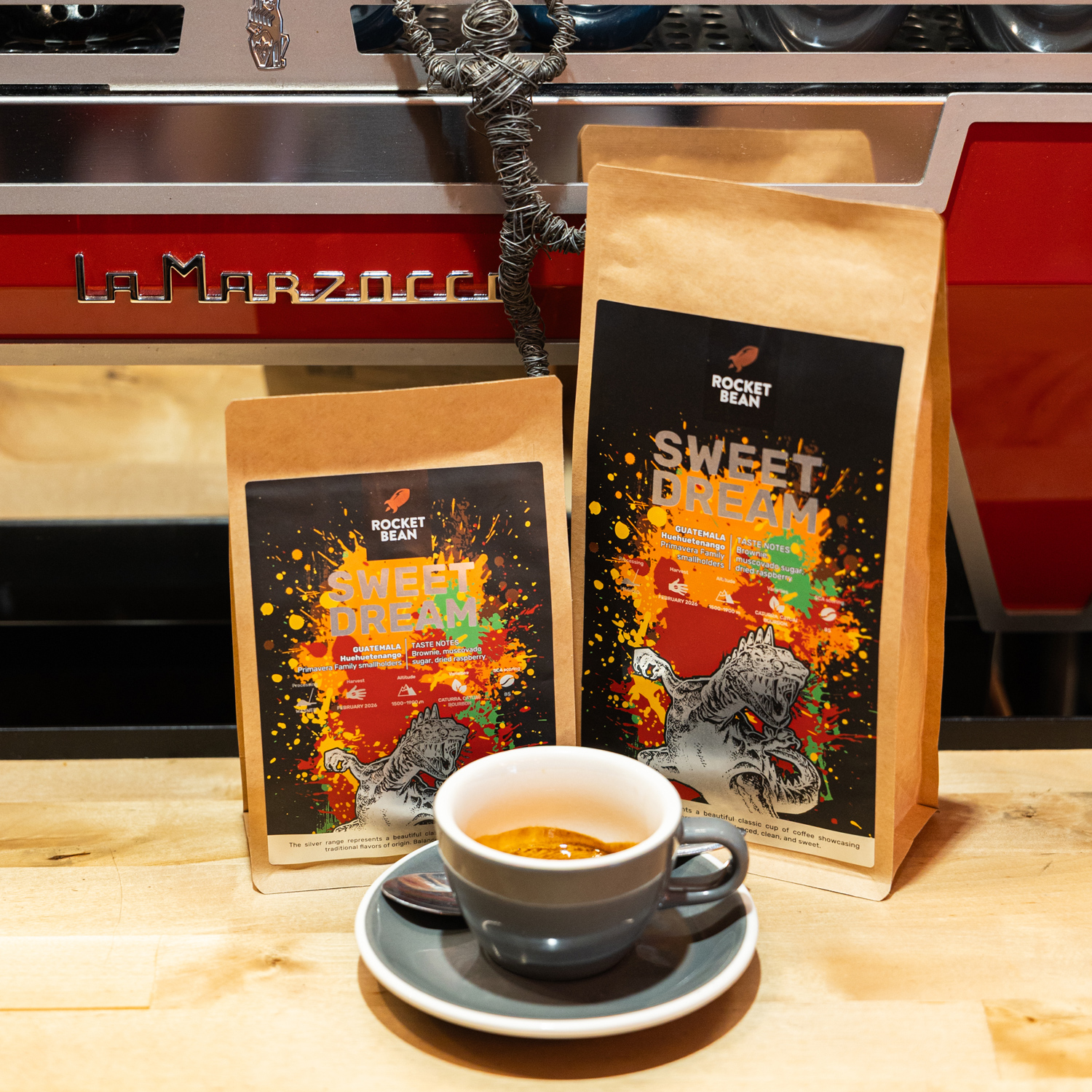 Rocket Bean - kawa ziarnista Gwatemala Sweet Dream Washed Espresso 200 g