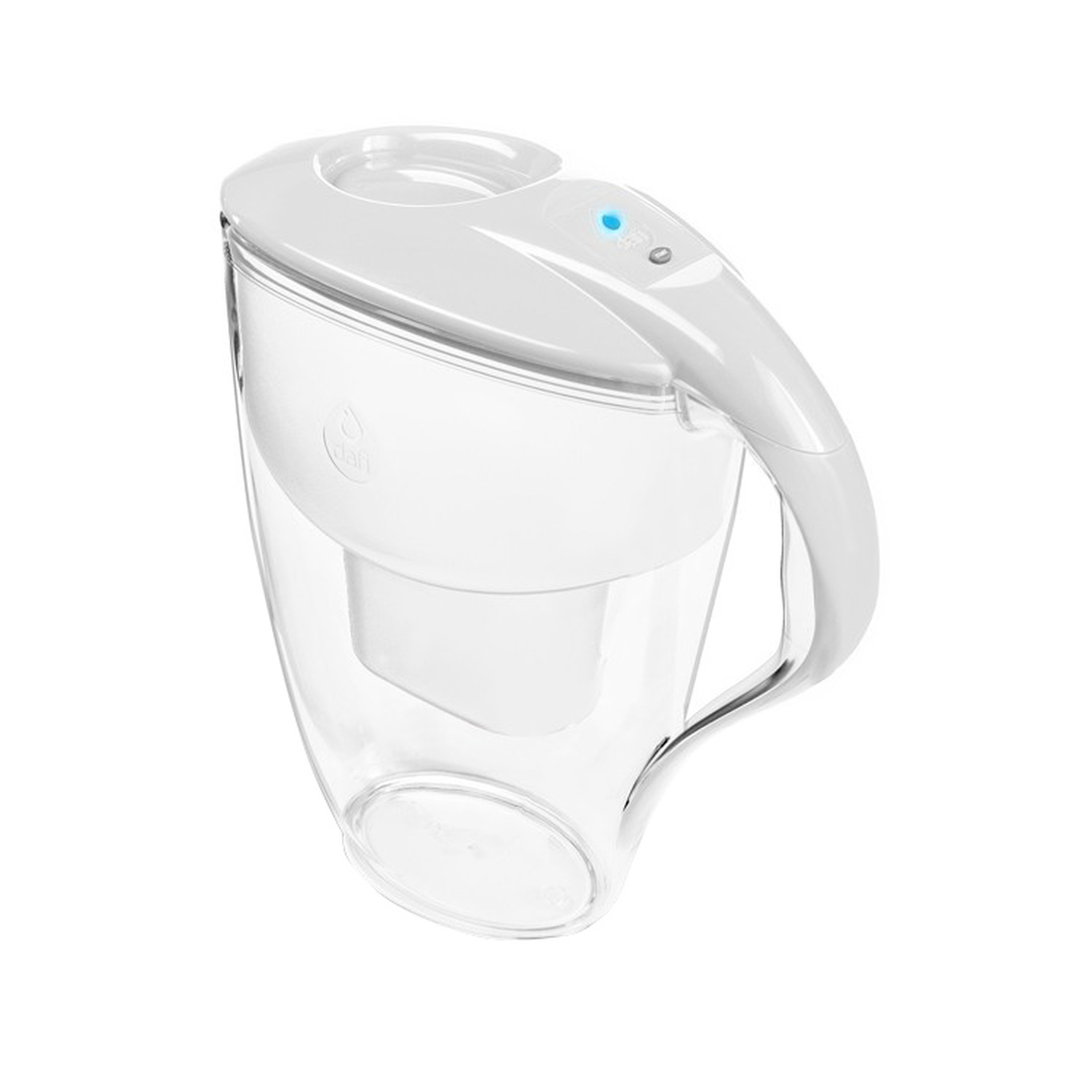 Dafi - Astra 3l Water Pitcher + 1 Unimax Filter - White