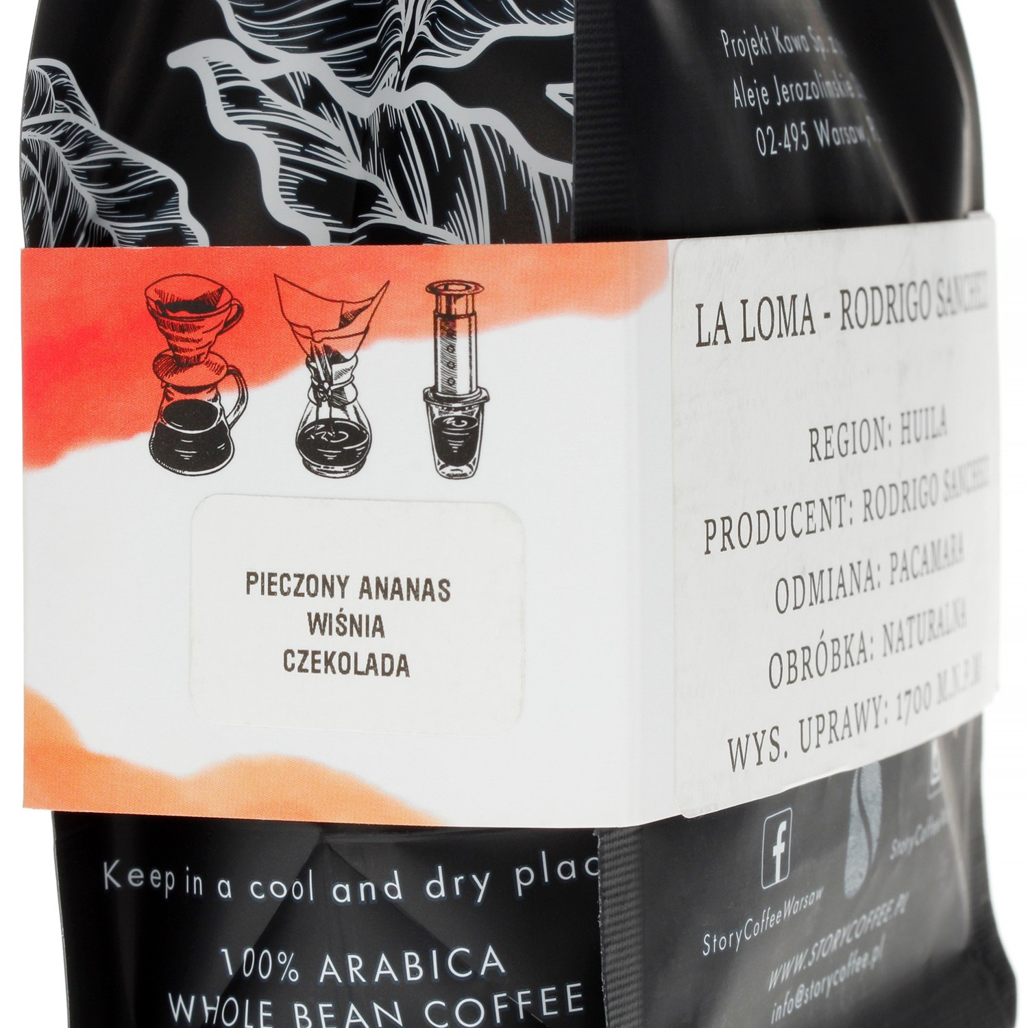 Story Coffee - Colombia La Loma Rodrigo Sanchez Natural Filter 200g