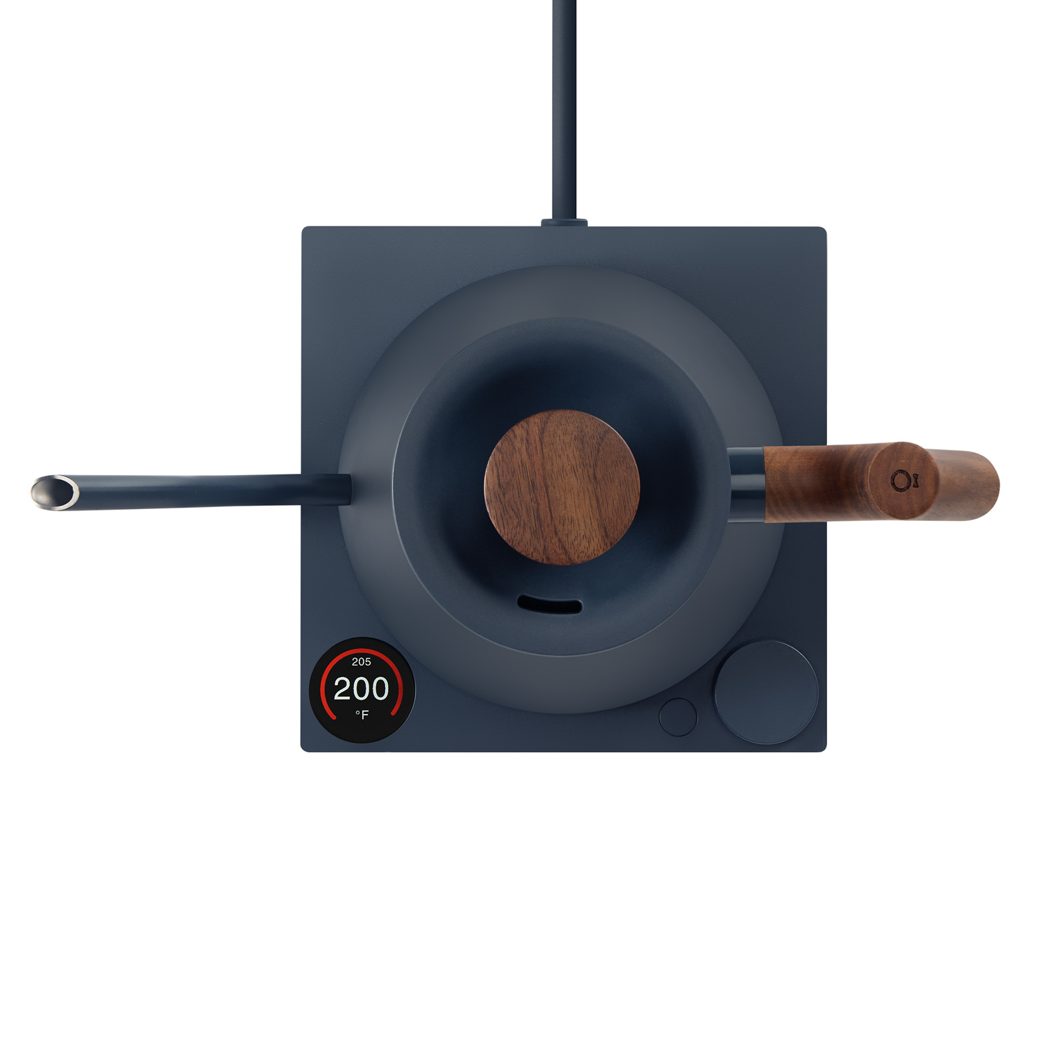 Fellow - Stagg EKG PRO czajnik elektryczny Stone Blue z orzechową rączką 900 ml