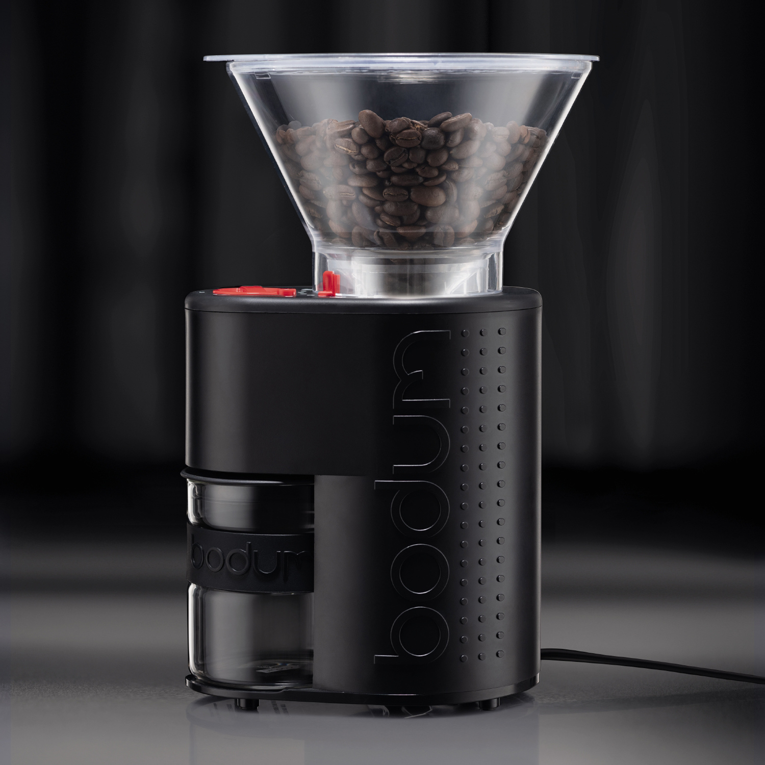 Bodum - Młynek automatyczny Bistro Black guma