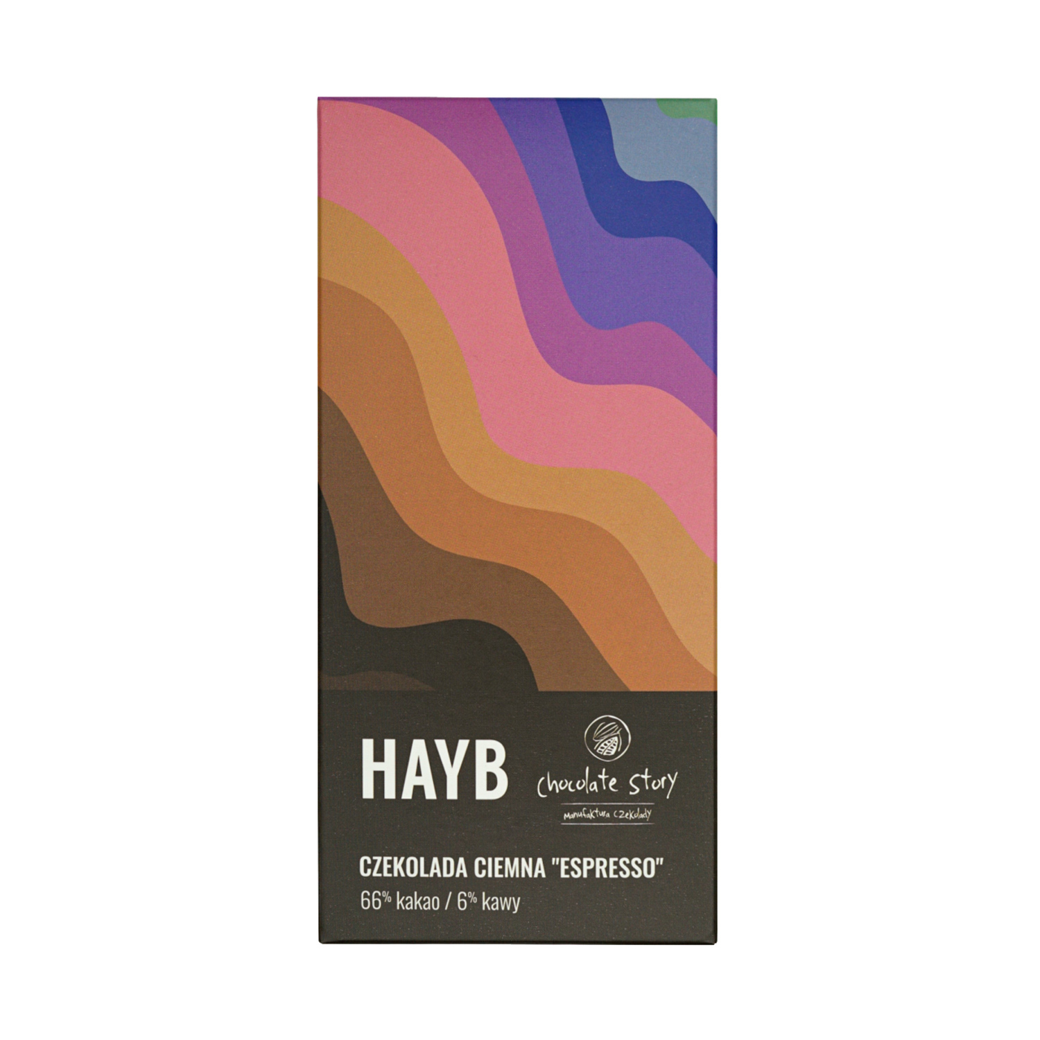 HAYB x Manufaktura Czekolady - Dark chocolate - Espresso - 50g