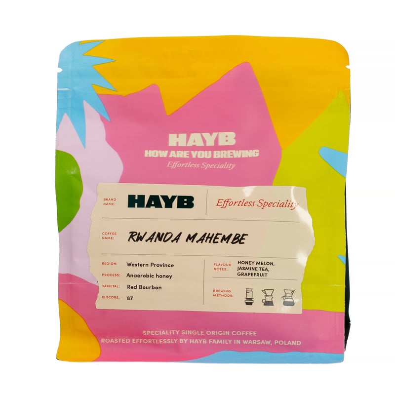 HAYB - Rwanda Mahembe Anaerobic Honey Filter 250g