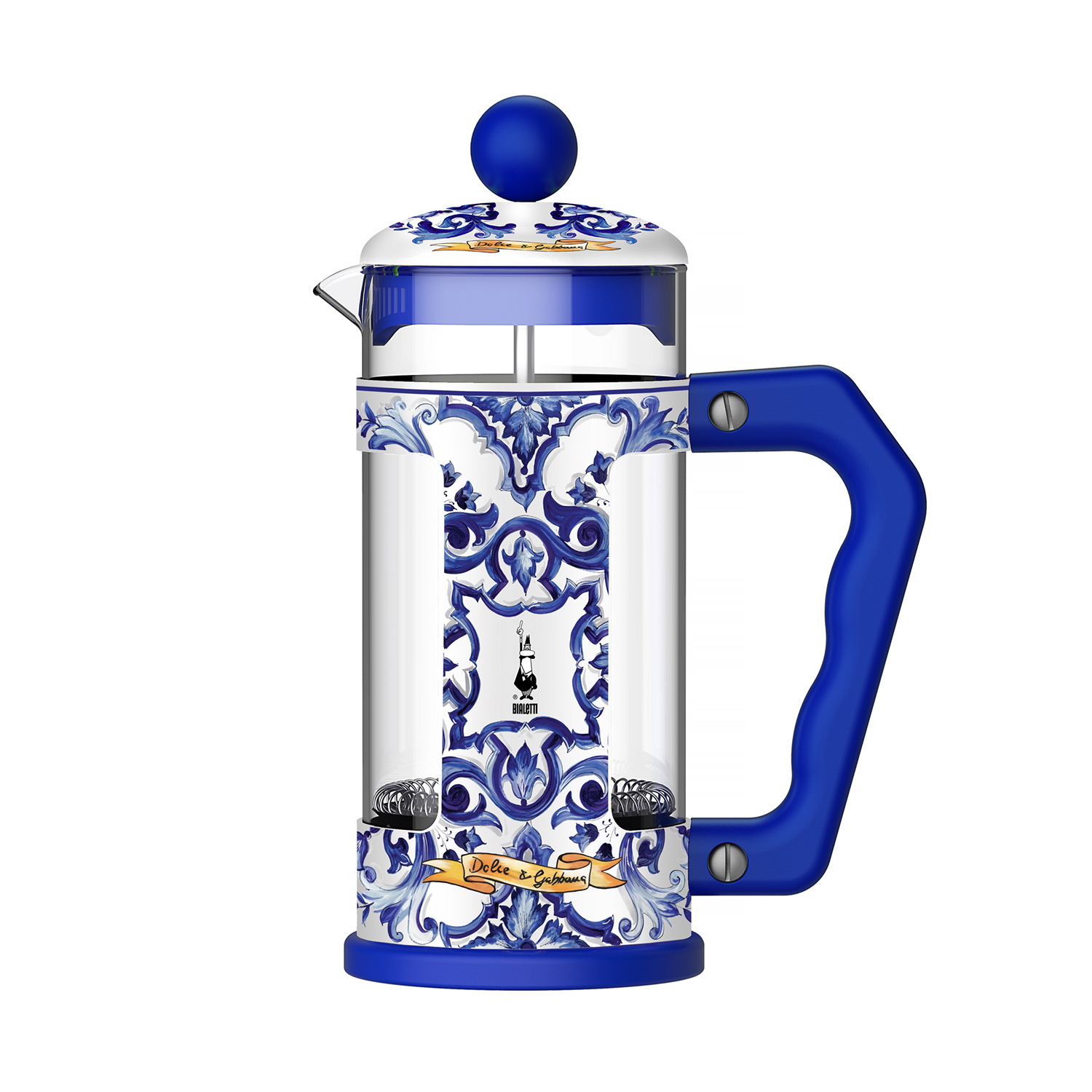 Bialetti Dolce & Gabbana - French Press Mediterranean Blue 1l