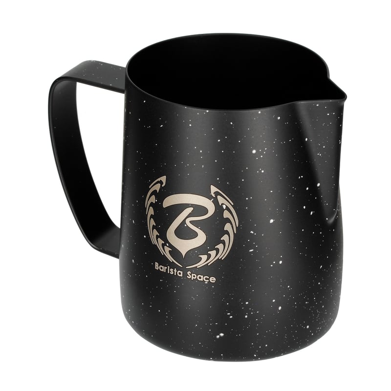 Barista Space - 350 ml Teflon Star Night Black Milk Jug