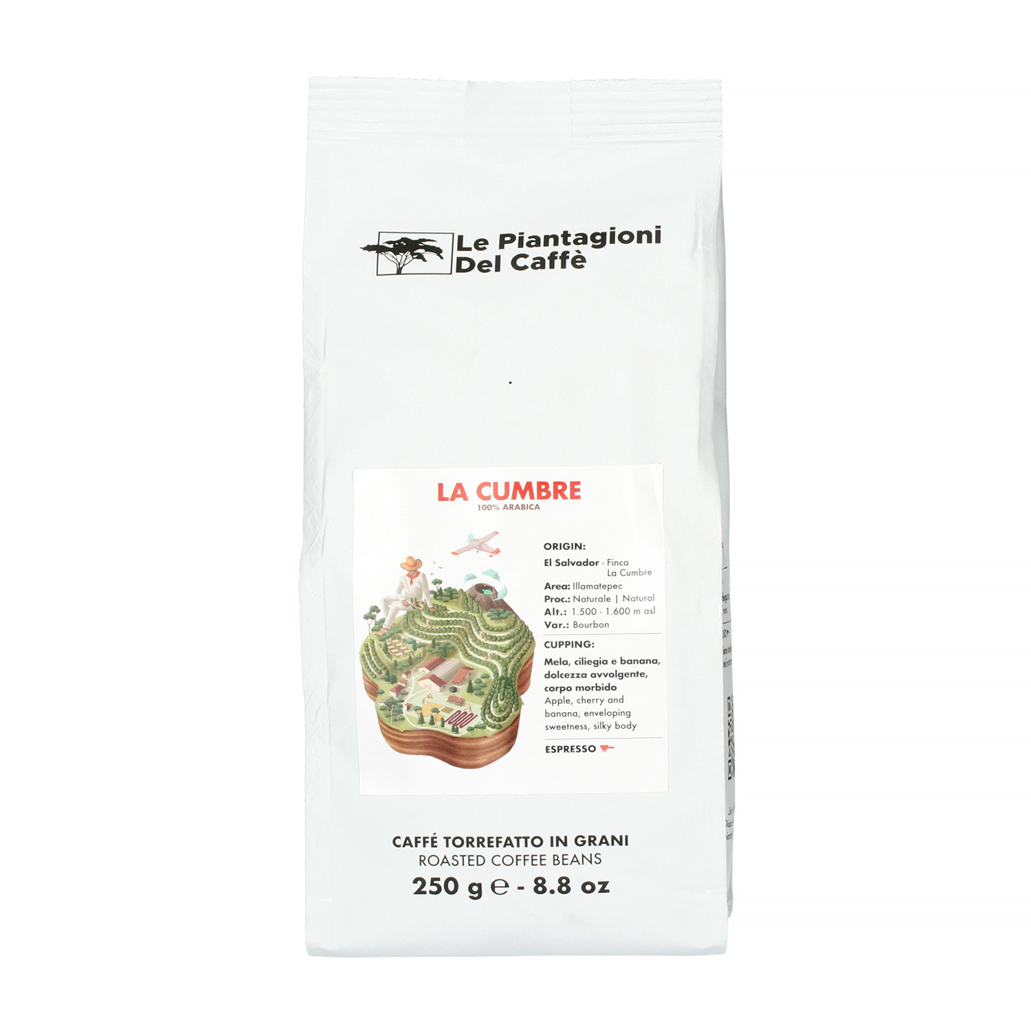 Le Piantagioni del Caffe - El Salvador La Cumbre 250g