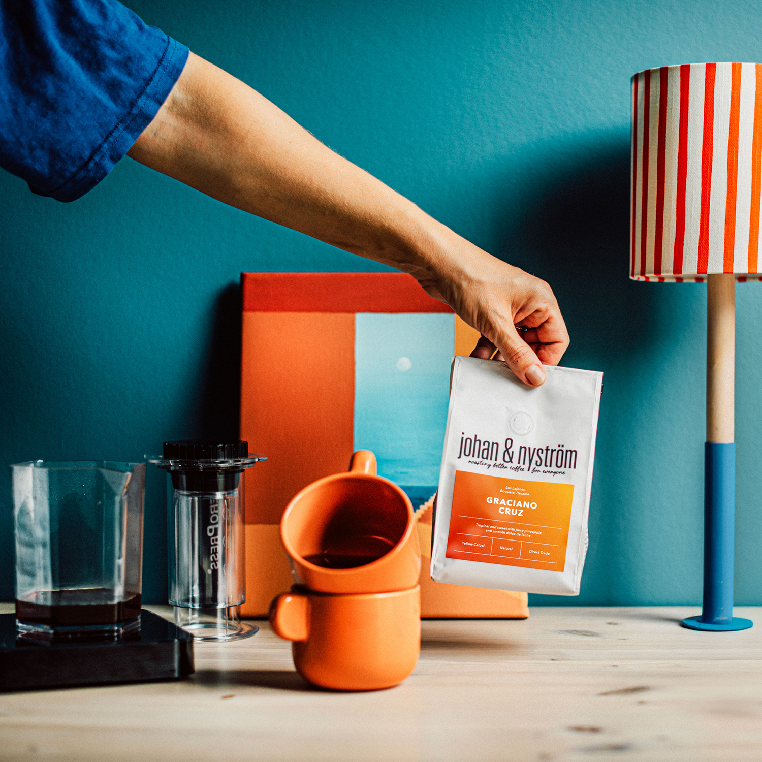 Johan & Nyström - kawa ziarnista Panama Graciano Cruz Los Lajones Filter 250 g