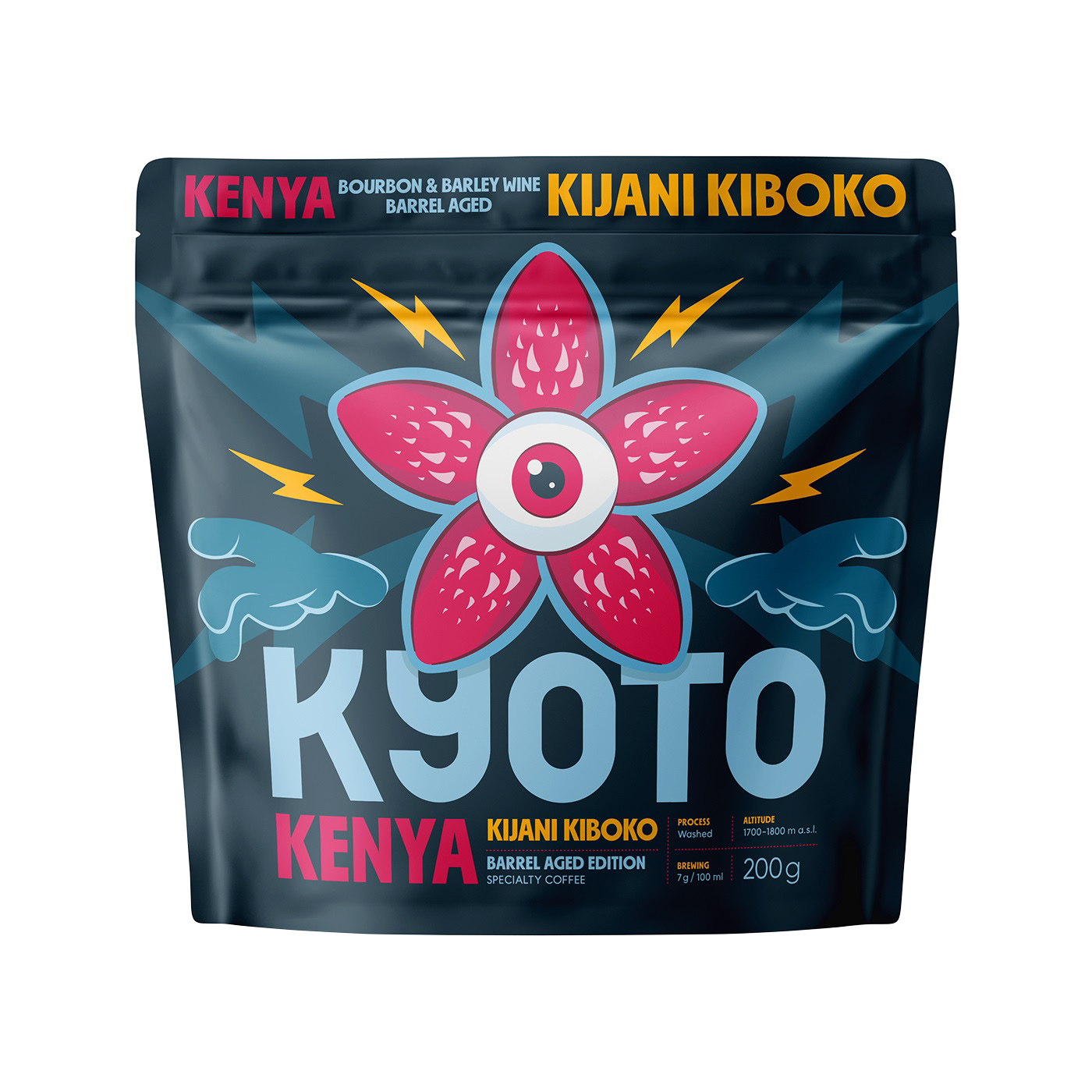 KYOTO - kawa ziarnista Kenia Kijani Kiboko Barrel Aged Washed Filter 200 g