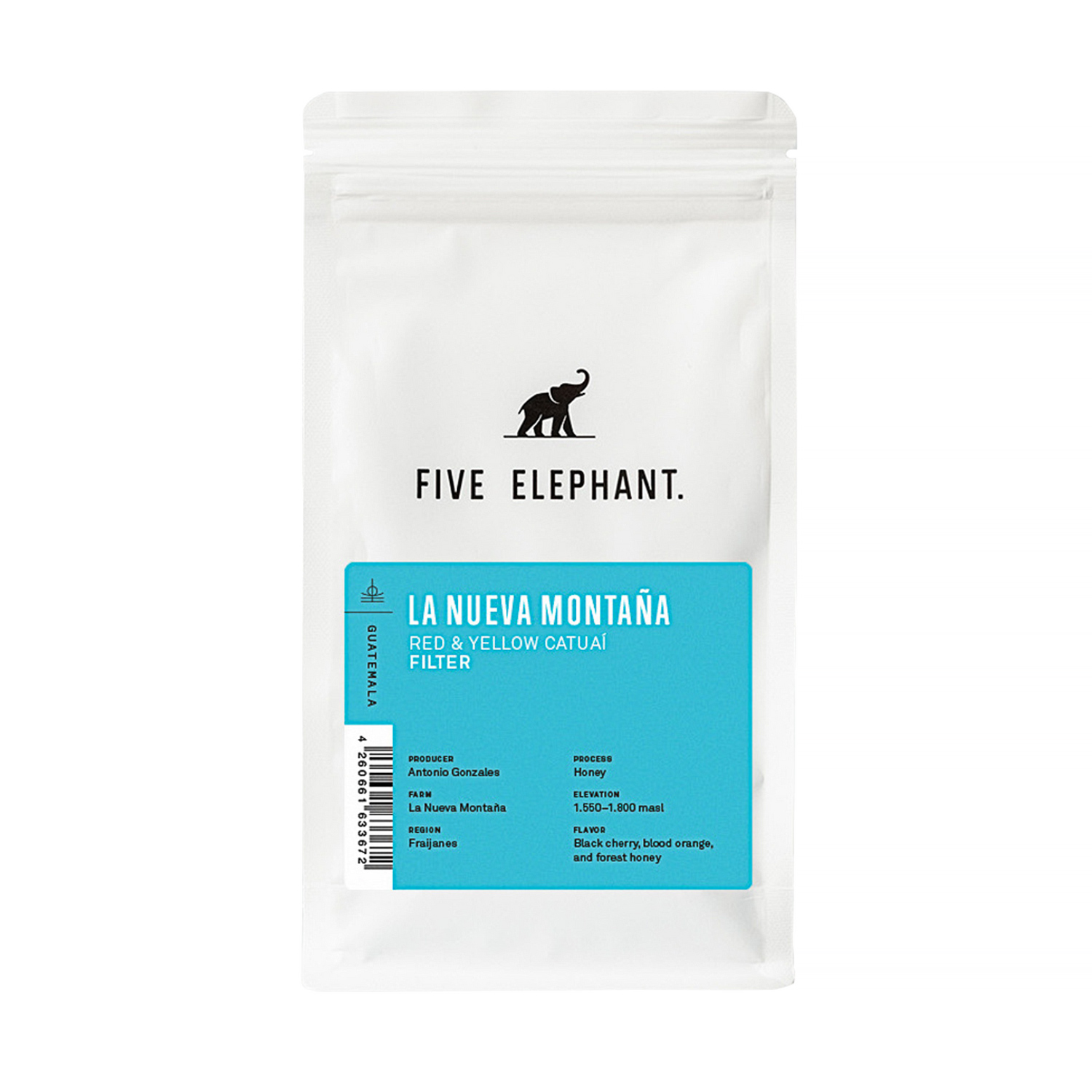 Five Elephant - Gwatemala La Nueva Montana Honey Filter 250g