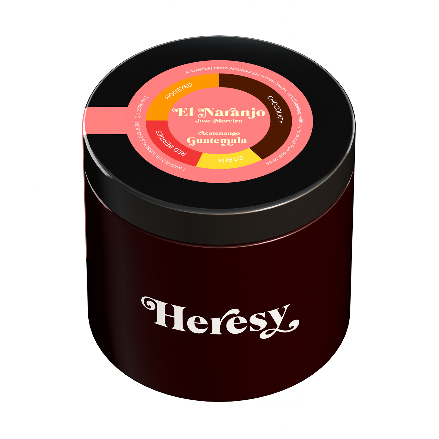 Heresy - kawa ziarnista Gwatemala El Naranjo Washed Filter 252 g