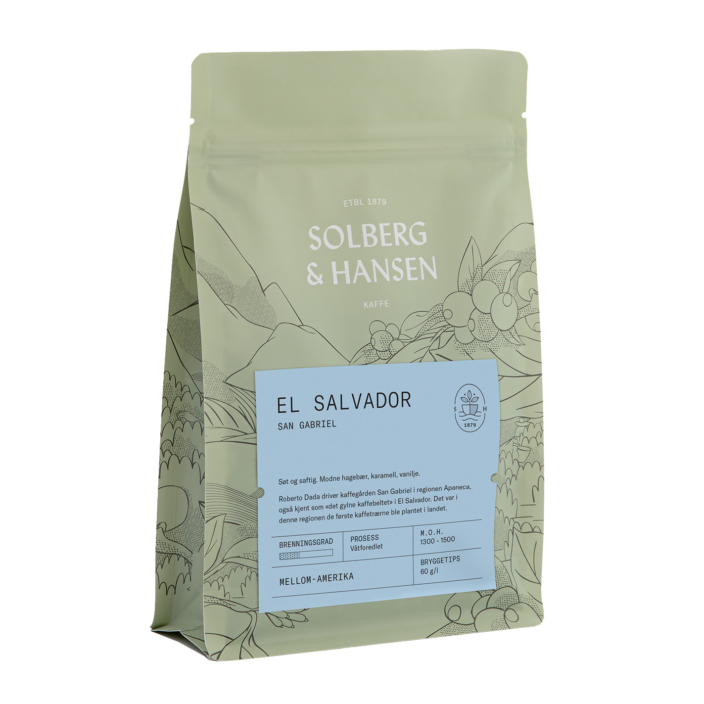 Solberg & Hansen - El Salvador San Gabriel Washed Filter 250g