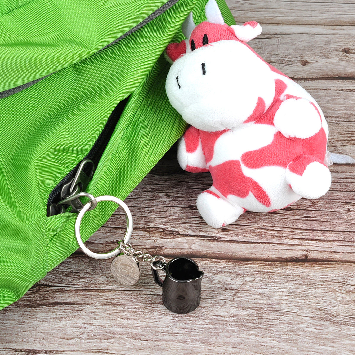 Barista Space - Milk Jug Keychain