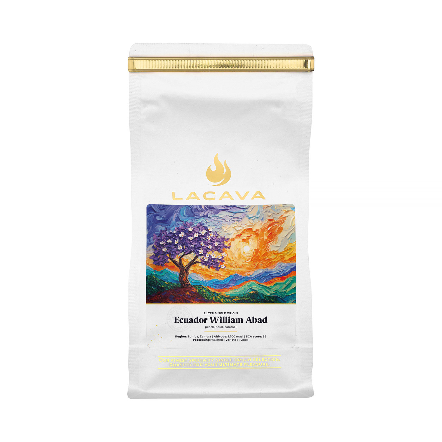 LaCava - kawa ziarnista Ekwador William Abad Washed Filter 250 g