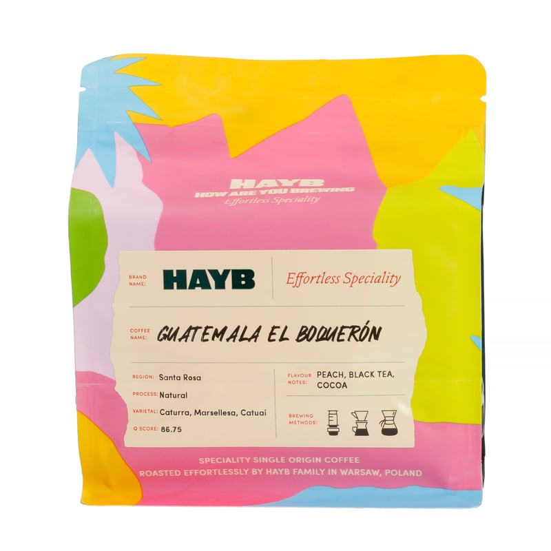 HAYB - Gwatemala El Boqueron Natural Filter 250g