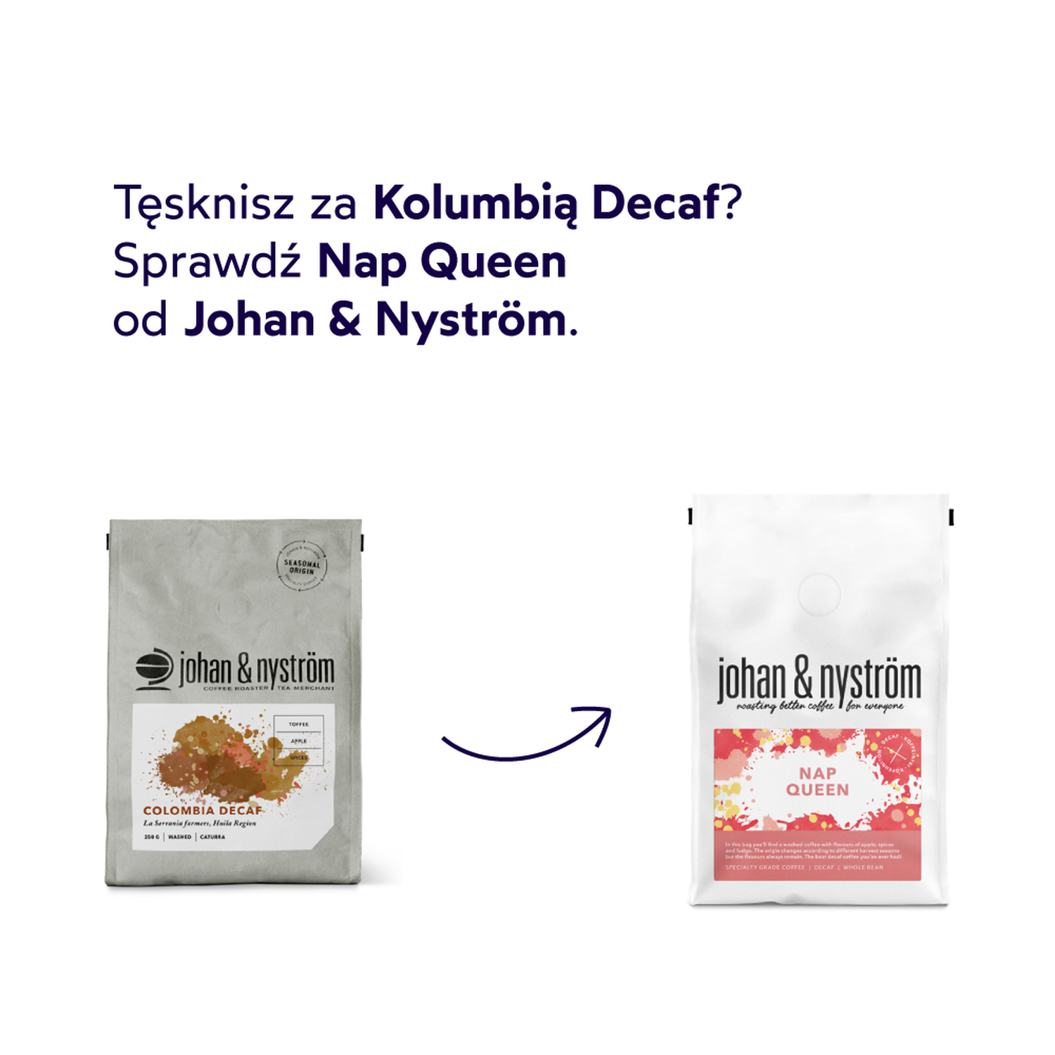 Johan & Nyström - Nap Queen Decaf Filter 250g