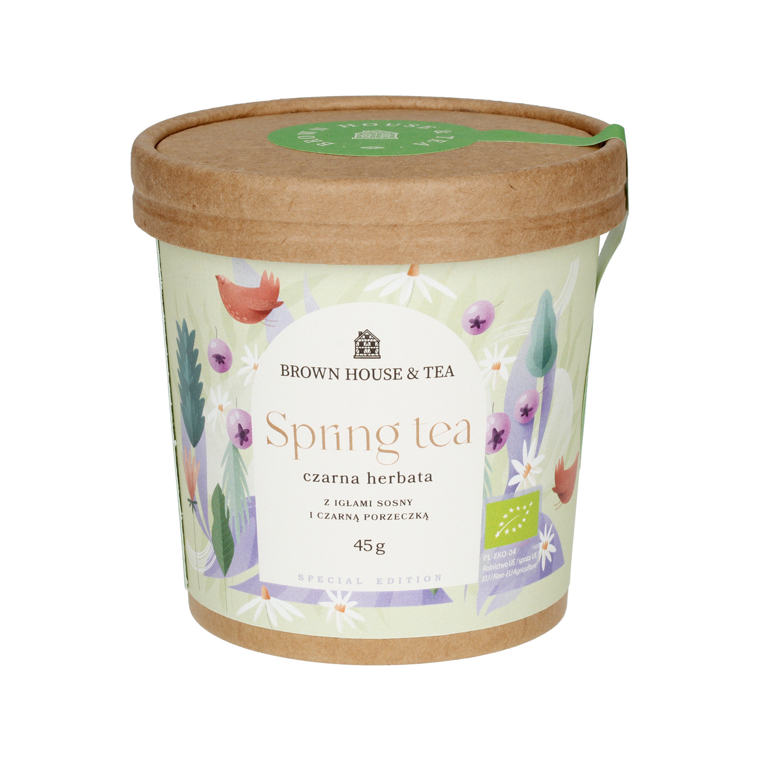 Brown House & Tea - Spring Tea - Herbata sypana 45g