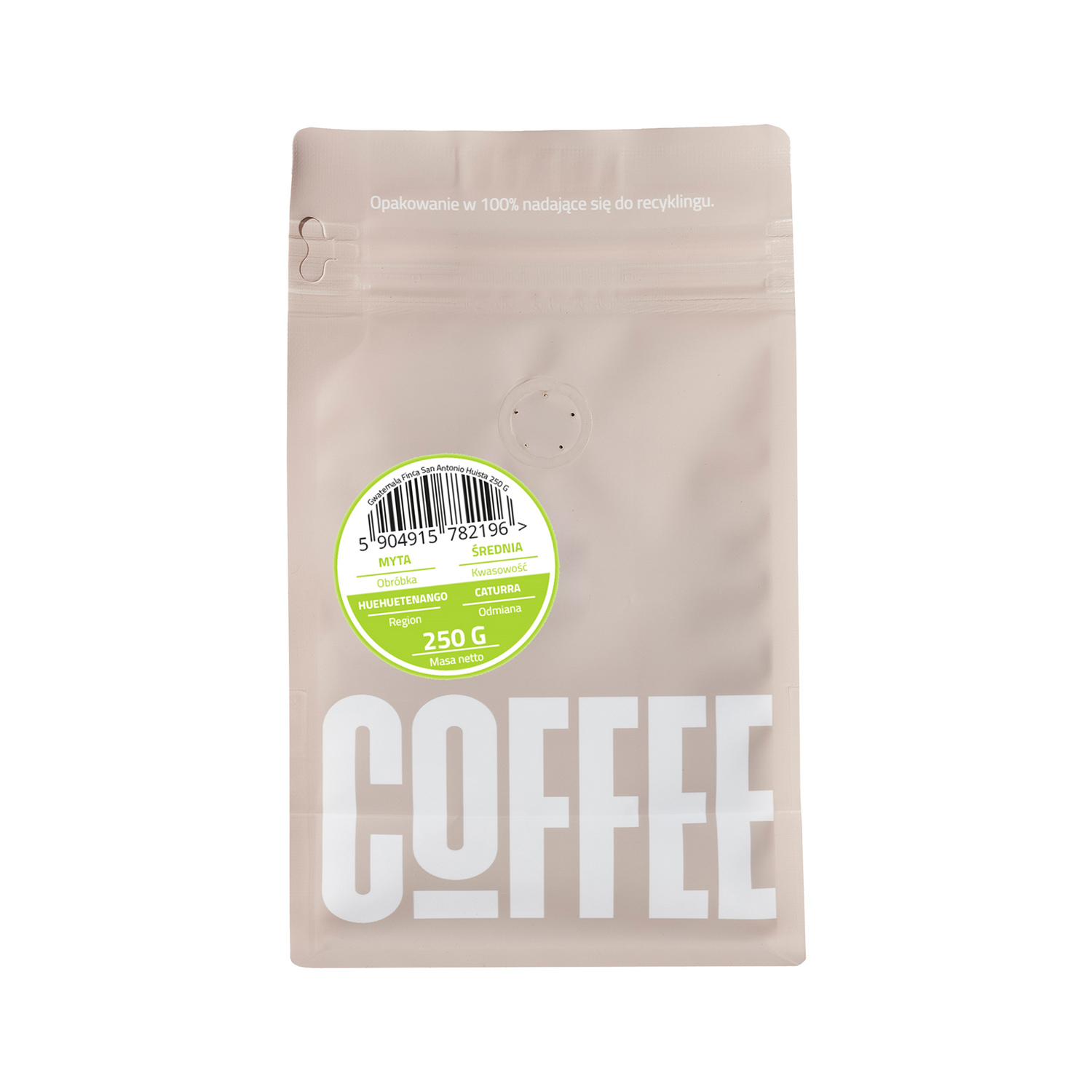 COFFEELAB - kawa ziarnista Gwatemala Finca San Antonio Huista Washed Filter 250 g