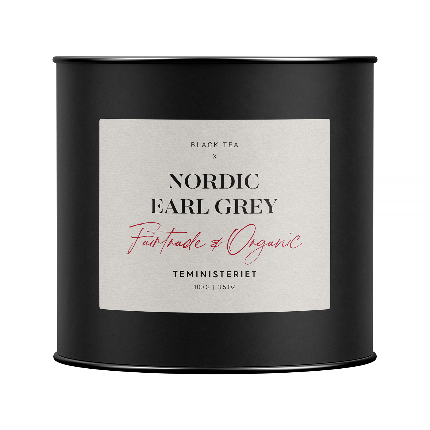 Teministeriet - Fairtrade Collection Nordic Earl Grey - Herbata Sypana 100g