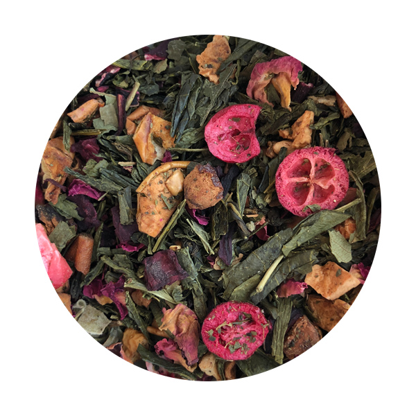 Solberg & Hansen - Cranberry and Pomegranate Green Tea - Loose Tea 70g