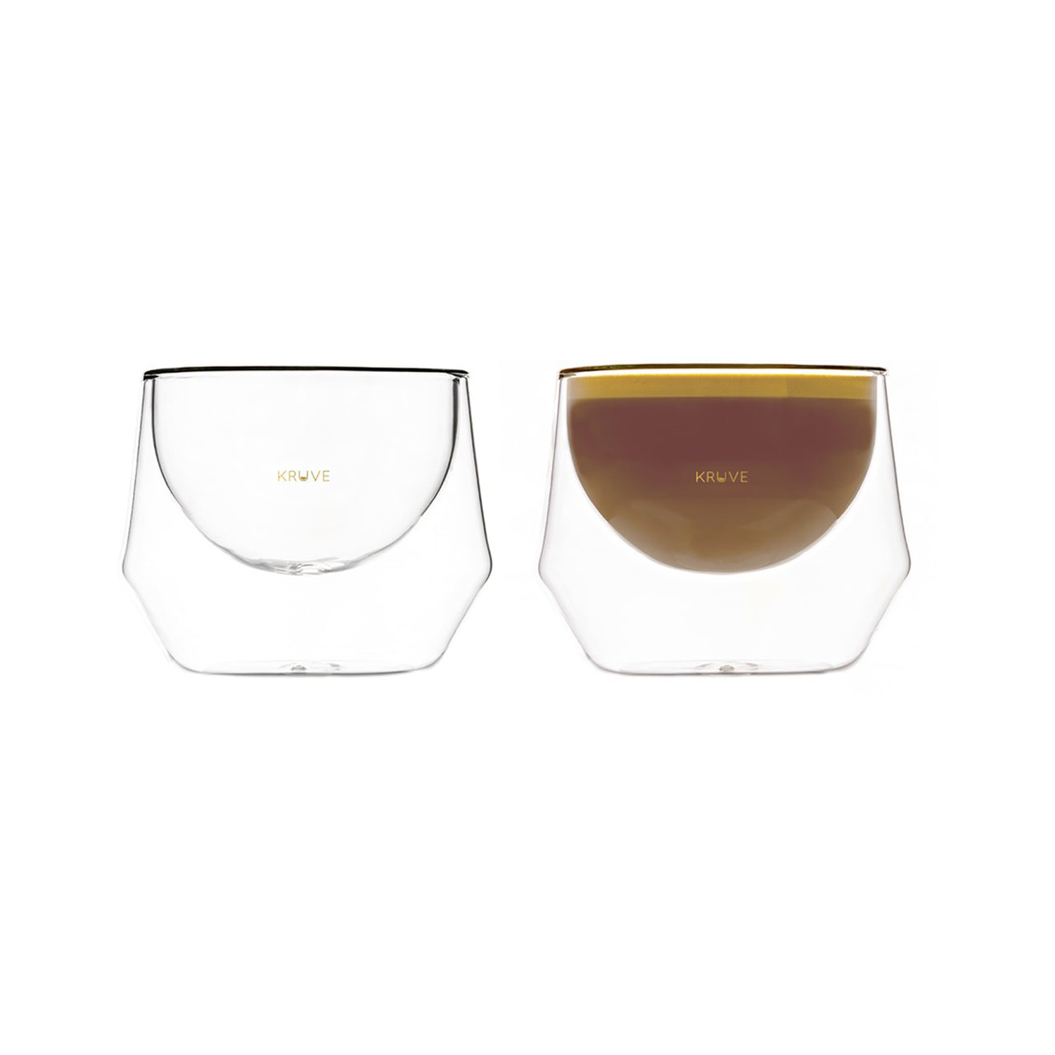 Kruve - Imagine Milk Glass 150ml - Set of two