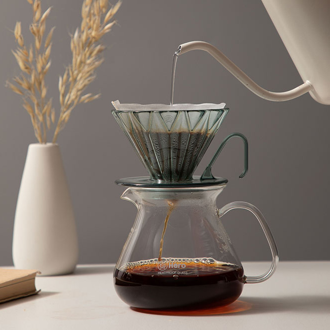 zeroHero - dripper plastikowy Prisma 1-2 fil. - Zielony