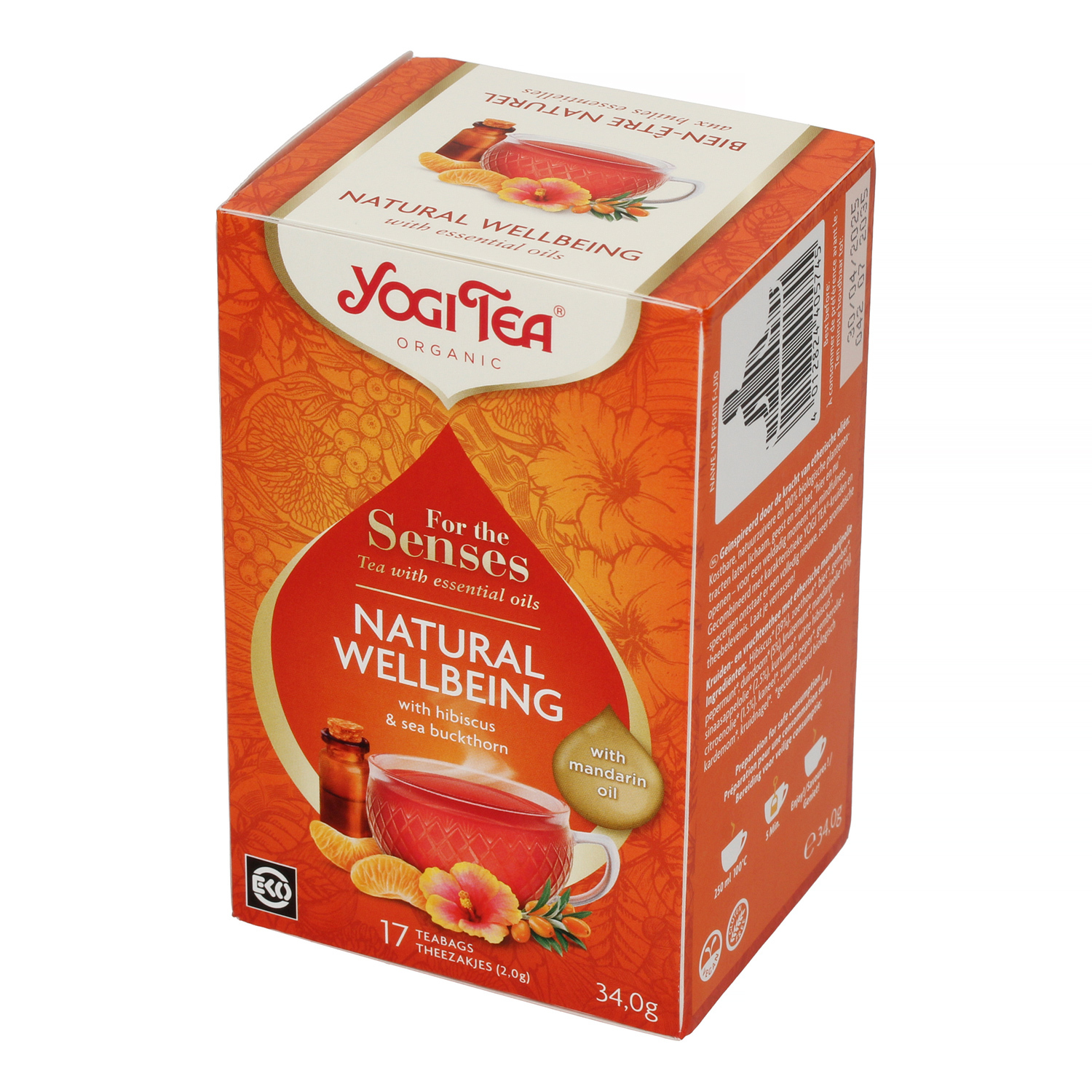 Yogi Tea - For the Senses Natural Wellbeing - 17 Tea Bags