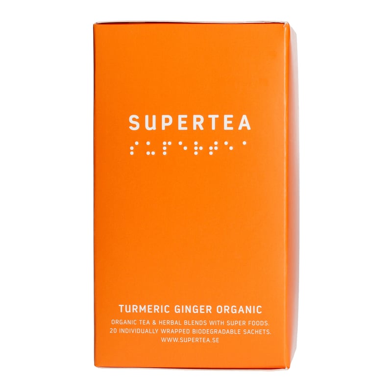 Teministeriet - Supertea Turmeric Ginger Organic - Herbata 20 Torebek