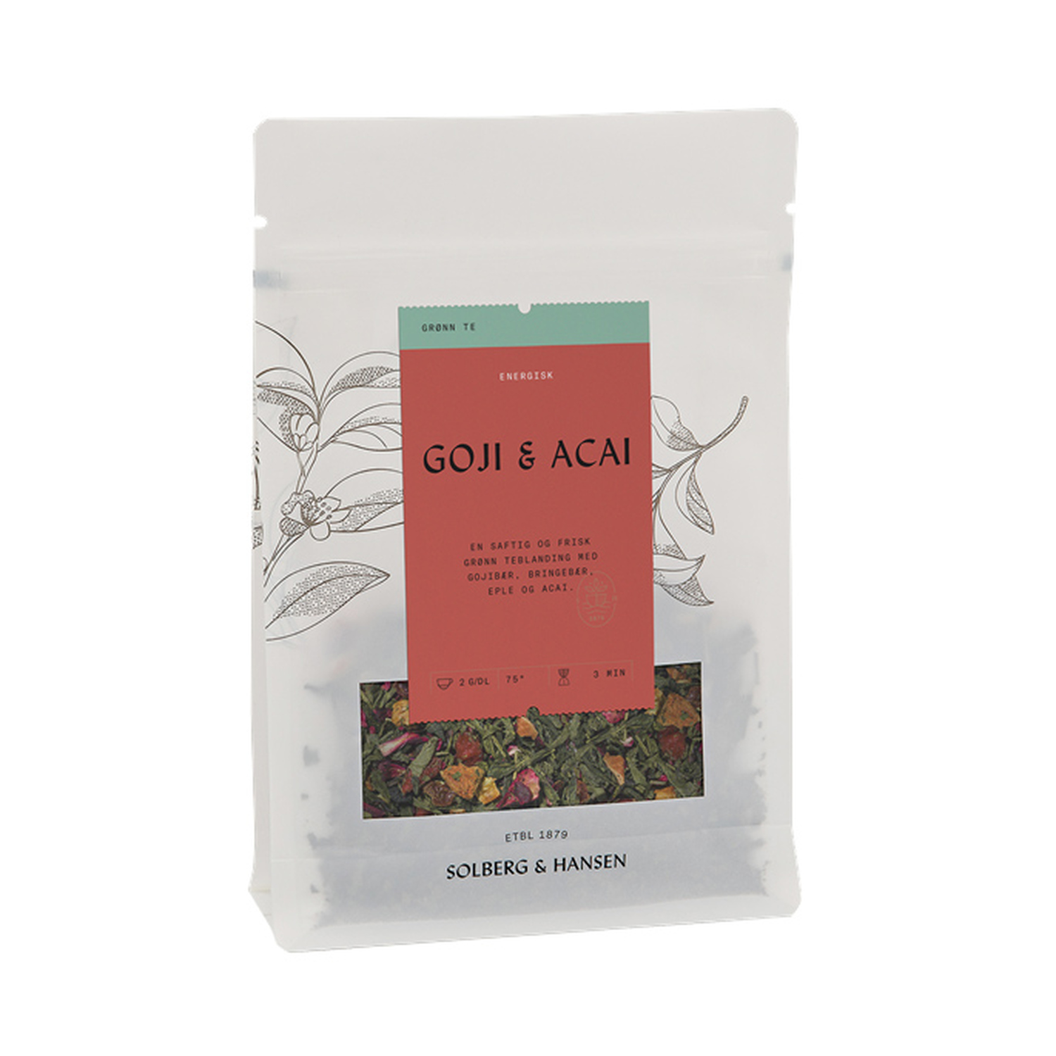 Solberg & Hansen - Goji Acai - Herbata sypana 70g