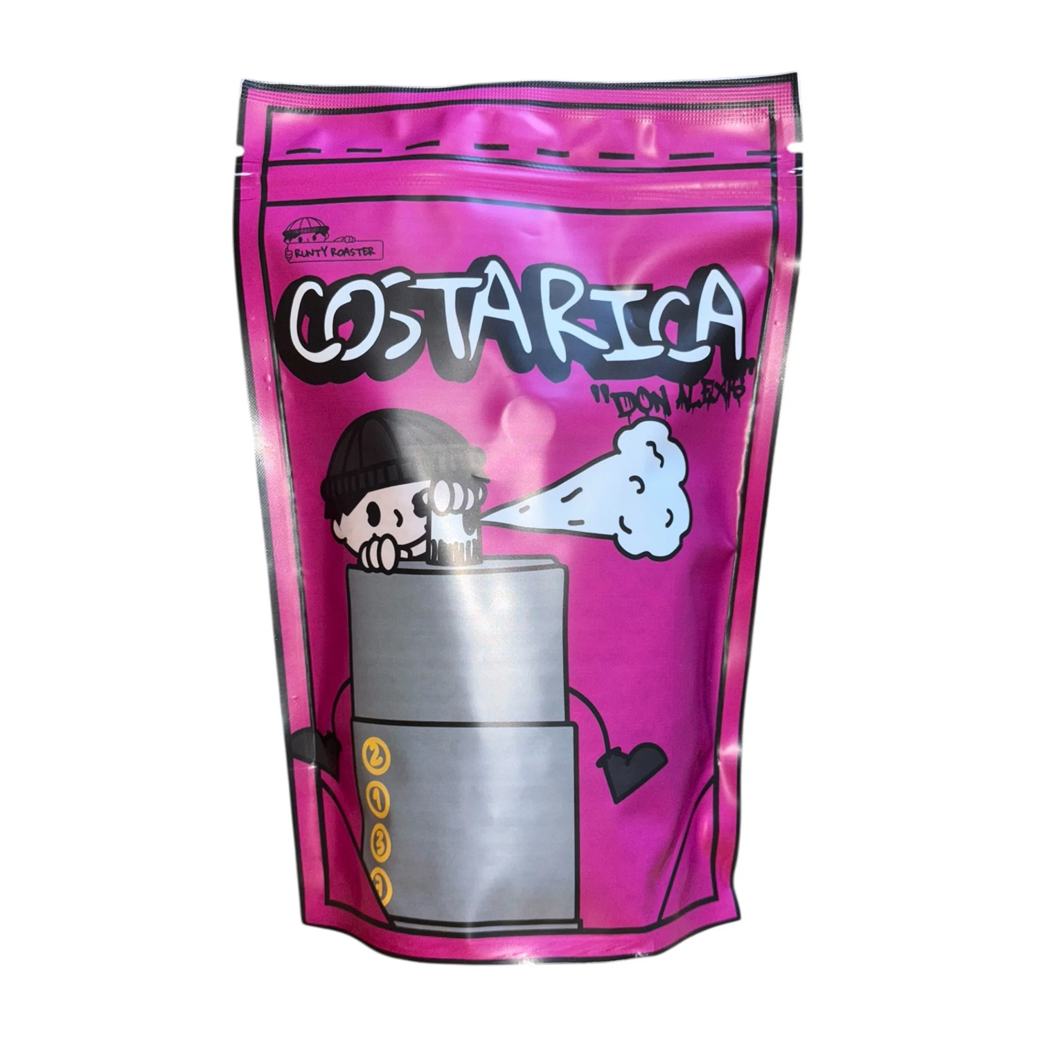 Runty Roaster - Costa Rica Don Alexis Fam Thermic Natural Filter 250g