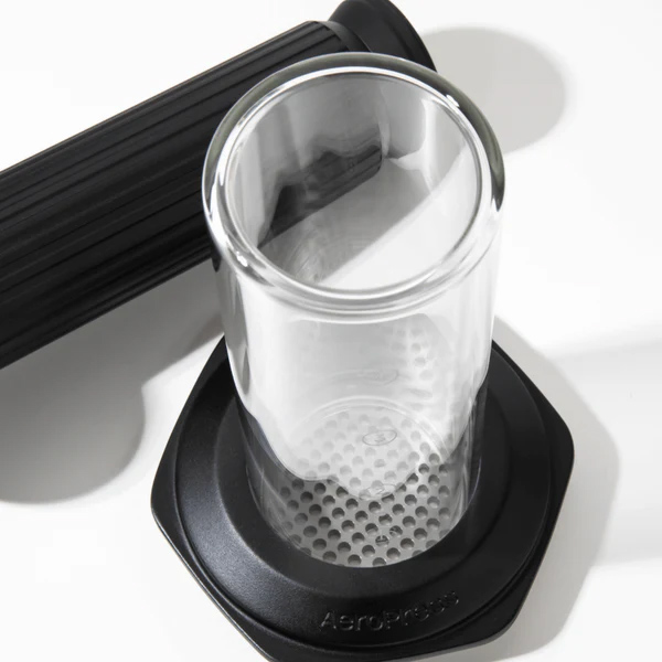AeroPress Premium - Glass Coffe Maker Black