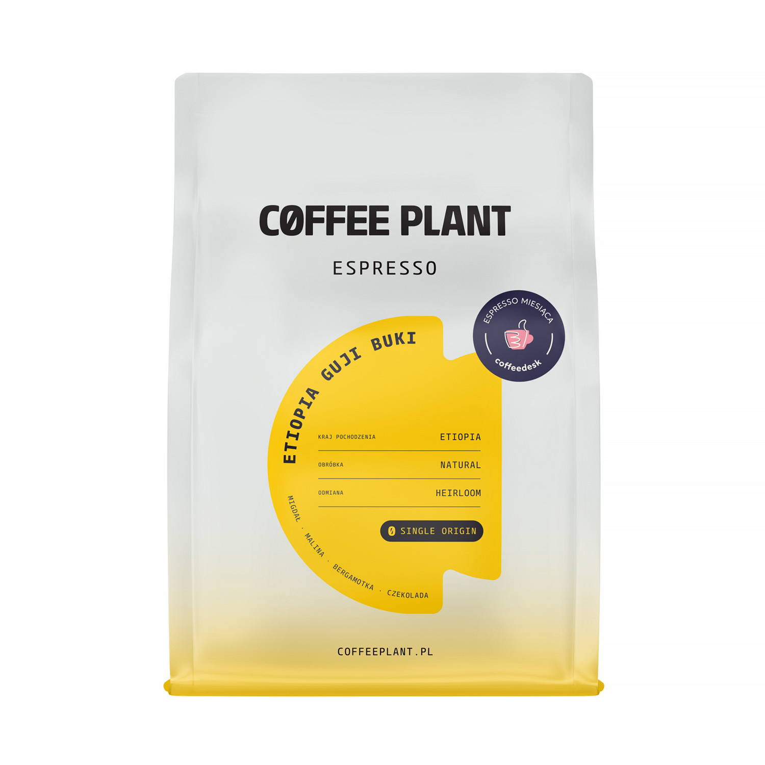 ESPRESSO OF THE MONTH: COFFEE PLANT - Ethiopia Guji Buki Natural Espresso 250 g