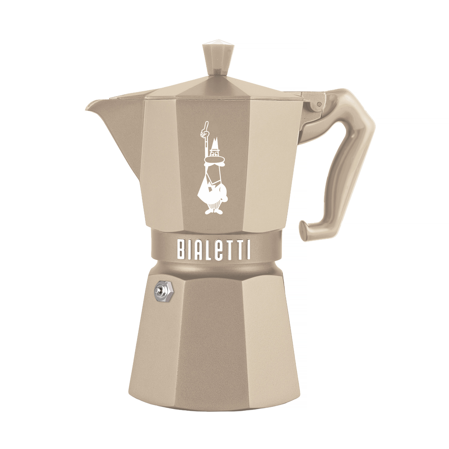 Bialetti - Exclusive - kawiarka Moka Octagonal Induction piaskowa 6tz