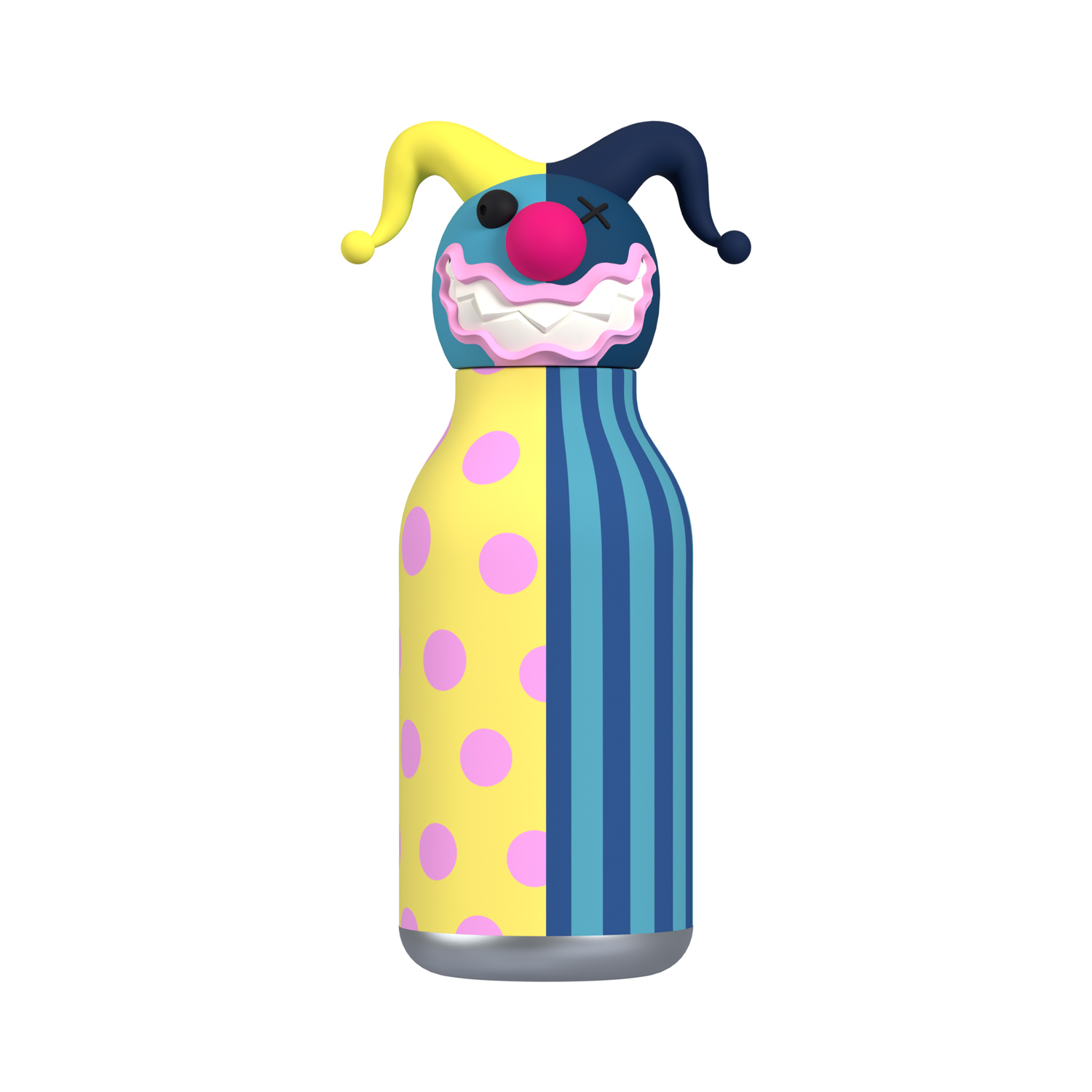 Asobu - butelka termiczna Spookies Boogey klaun 460 ml