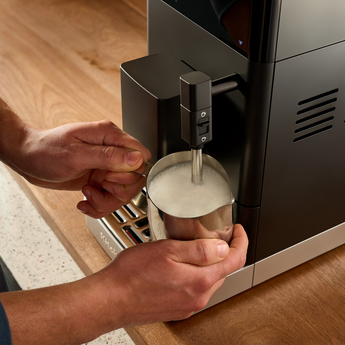 KitchenAid - Automatic Espresso Machine KF2 matte black