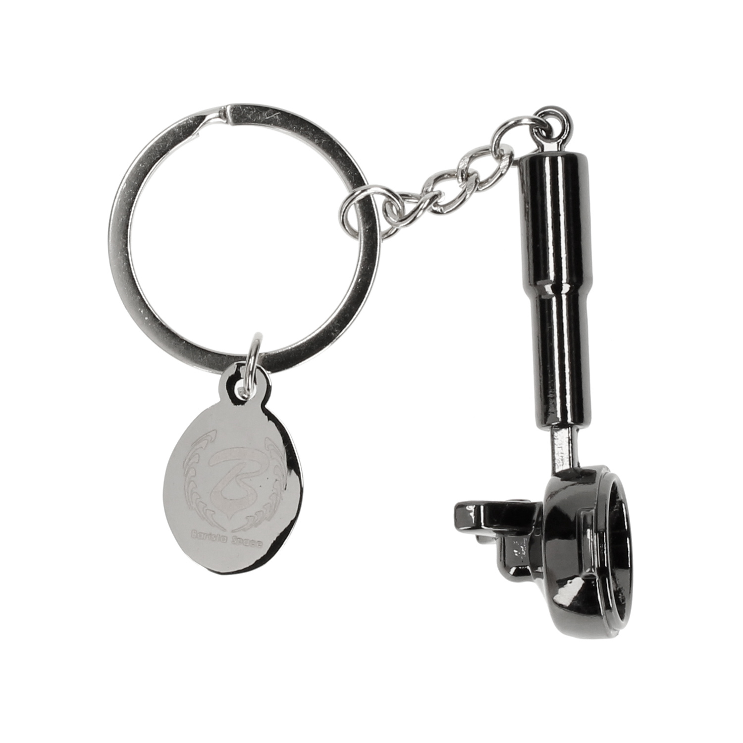 Barista Space - Portafilter Keychain