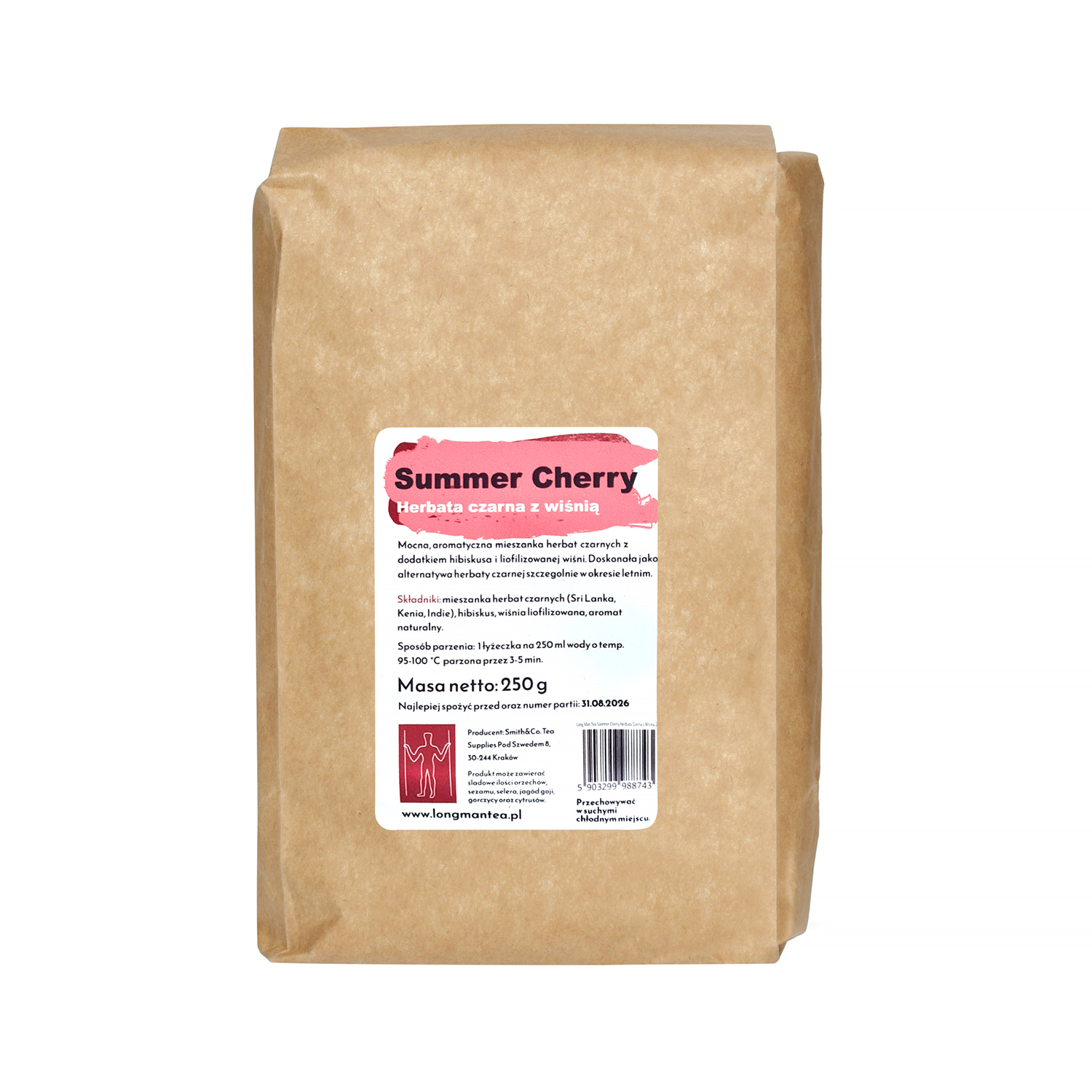 Long Man Tea - Summer Cherry - Loose Tea 250g
