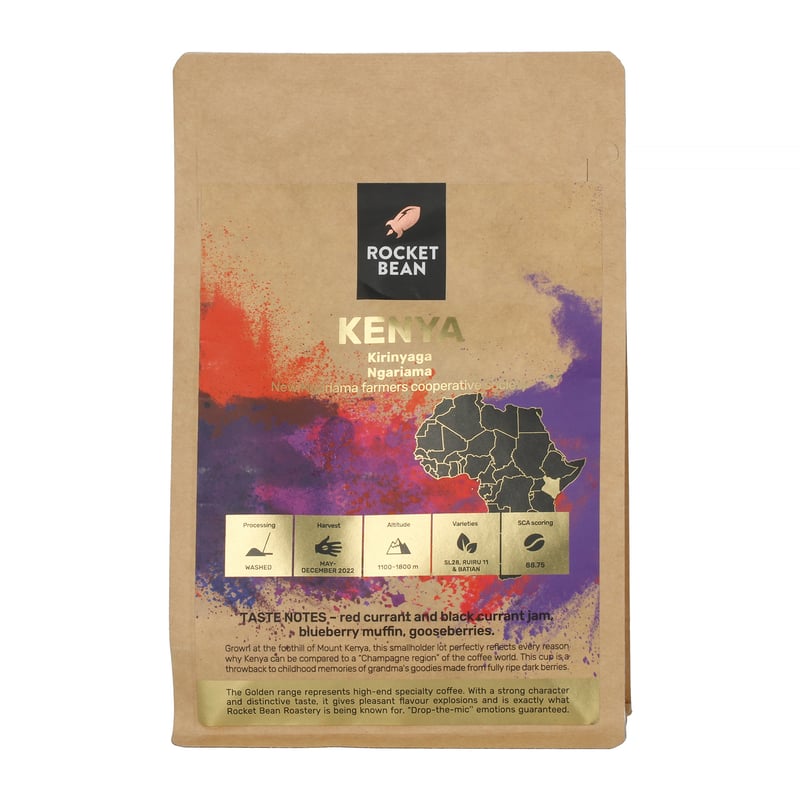 Rocket Bean - Kenya Kirinyaga Ngariama Washed Filter 200g