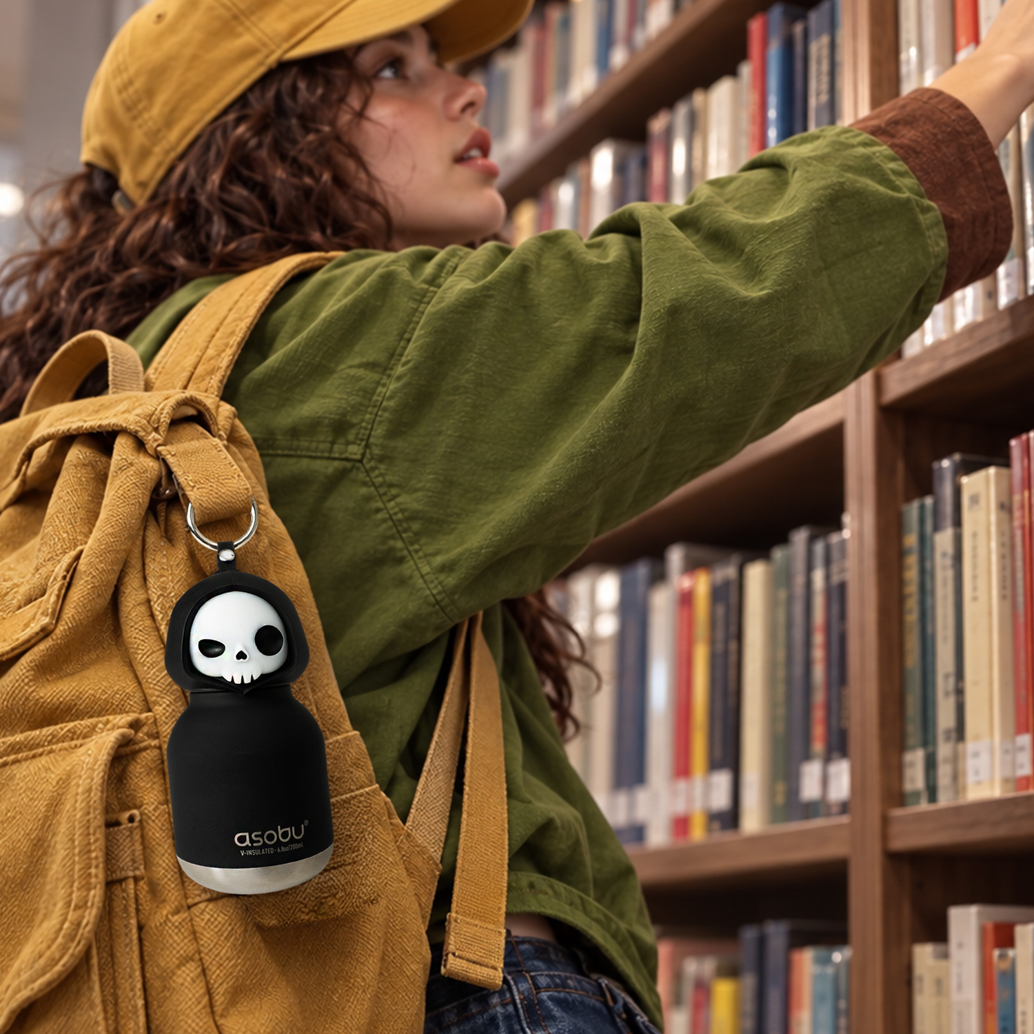 Asobu - Spookies Mortimer Insulated Bottle with Straw 200 ml